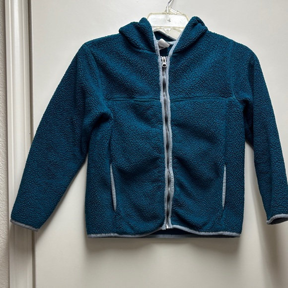 Hanna Andersson Other - Hanna Andersson Kids Turquoise Fleece Jacket Size 8